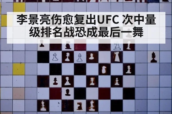 李景亮伤愈复出UFC 次中量级排名战恐成最后一舞